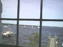 Concord point looking out window of lantern room.JPG (52498 bytes)